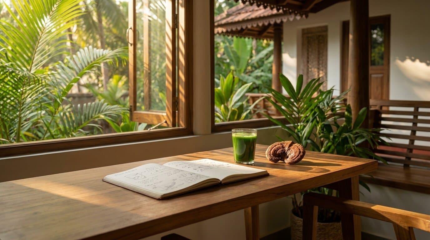 A modern IT workspace set up in Kochi